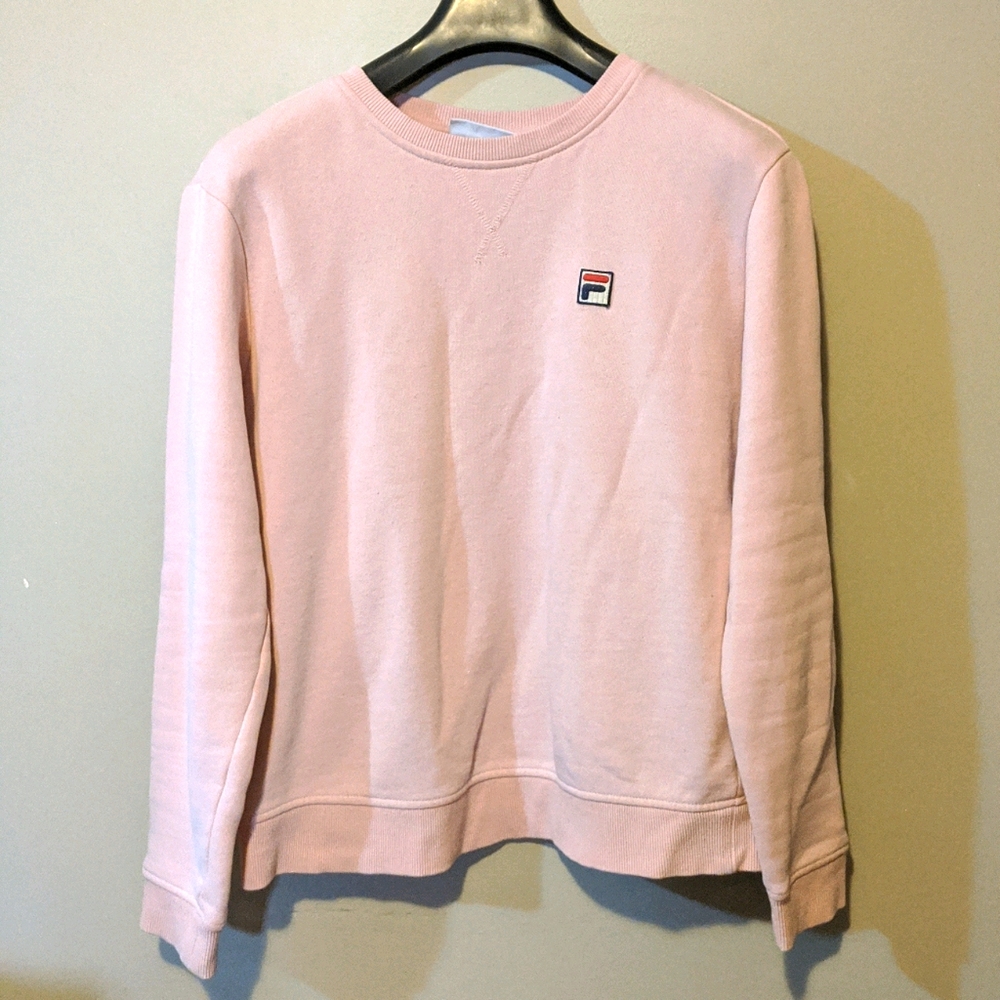 🔥10/$15🔥 FILA Crewneck Pink Sweater / Sweatshirt